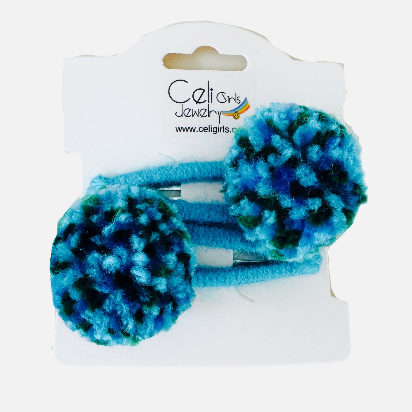 POMPOM GIRL'S SNAP BARRETTE